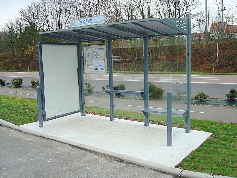 installation mobilier urbain à Chambéry
