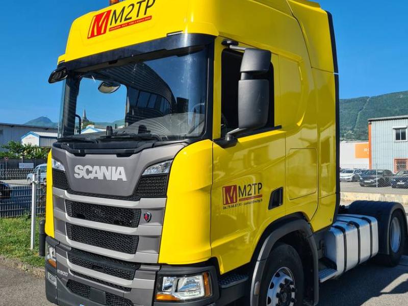 Covering publicitaire à Chambéry