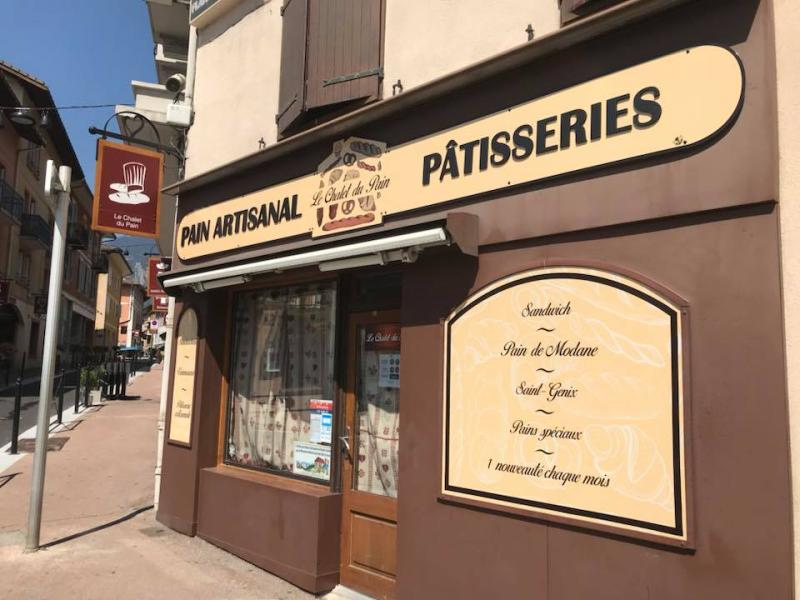 Panneau enseigne à Chambéry