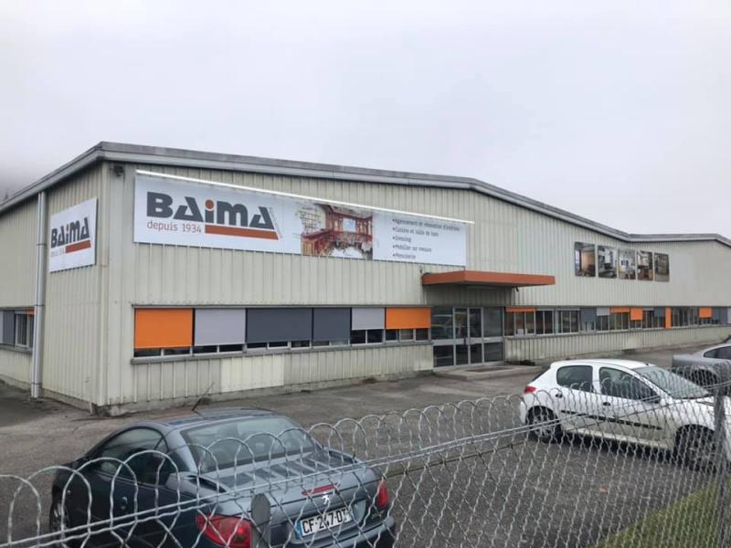 Panneau magasin à Chambéry