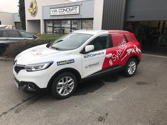 Flocage voiture Chambéry