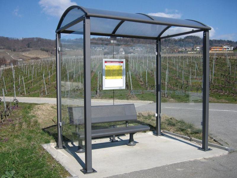 Mobilier urbain - Station bus